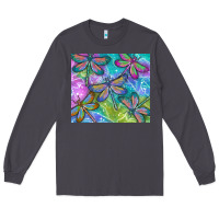 Smoke dragonflies Long Sleeve Tee - TumblerDesignByShophia