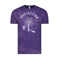 Cloud Purple Disc Golf Funny Sports Tree Disc Golf Player Vintage Tee - tuanDangUi