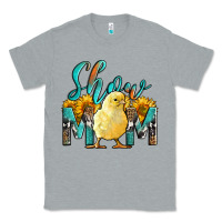 Heather Grey Western Show Mom Baby Chick Classic Tee - LillyAllenDesigns