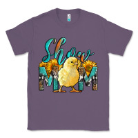 Lavender Western Show Mom Baby Chick Classic Tee - LillyAllenDesigns