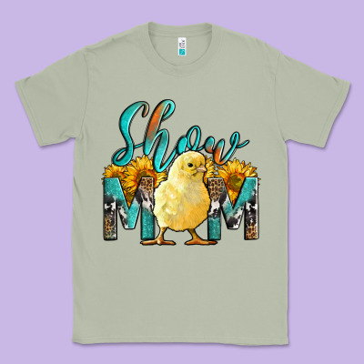 Western Show Mom Baby Chick Classic Tee Designed By Lillyallendesigns