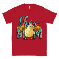Red Western Show Mom Baby Chick Classic Tee - LillyAllenDesigns