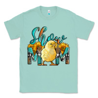 Seafoam Western Show Mom Baby Chick Classic Tee - LillyAllenDesigns