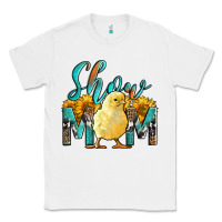 White Western Show Mom Baby Chick Classic Tee - LillyAllenDesigns