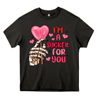 Asphalt i m a sucker for you Heavy Core Tee - MaliasSmallBusiness