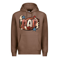 Chestnut football dad Premium Hoodie - FaDigitalArtStudio