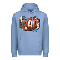 Colony Blue football dad Premium Hoodie - FaDigitalArtStudio