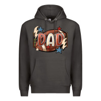 Smoke football dad Premium Hoodie - FaDigitalArtStudio