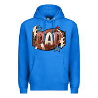 True Royal football dad Premium Hoodie - FaDigitalArtStudio