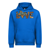 Cobalt love texas map sunflower leopard cowhide Urban Hoodie - Artiststas