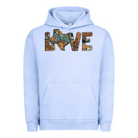 Pigment Grape Ice love texas map sunflower leopard cowhide Urban Hoodie - Artiststas