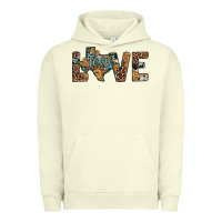 Pigment Pistachio love texas map sunflower leopard cowhide Urban Hoodie - Artiststas