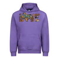 Tulip love texas map sunflower leopard cowhide Urban Hoodie - Artiststas