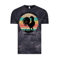 Cloud Black Best Clucking Dad Ever Vintage Tee - Bettercallsaul