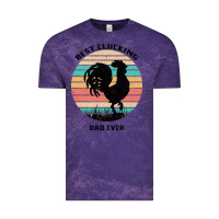 Cloud Purple Best Clucking Dad Ever Vintage Tee - Bettercallsaul