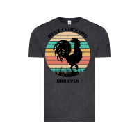 Vintage Black Best Clucking Dad Ever Vintage Tee - Bettercallsaul