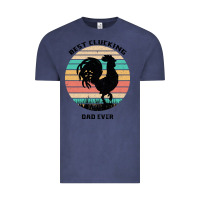 Vintage Denim Best Clucking Dad Ever Vintage Tee - Bettercallsaul