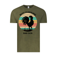 Vintage Olive Best Clucking Dad Ever Vintage Tee - Bettercallsaul