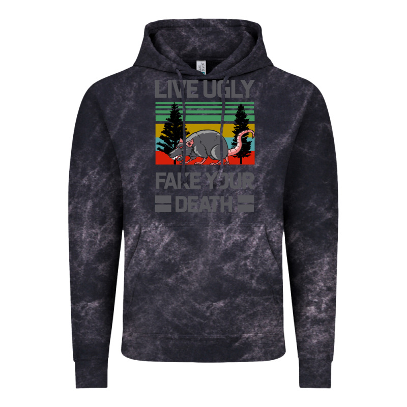 Lıve Ugly Fake Your Death Vintage Hoodie by Bettercallsaul | Teevron