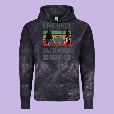 Lıve Ugly Fake Your Death Vintage Hoodie Designed By Bettercallsaul