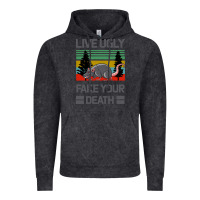 Vintage Black Lıve Ugly Fake Your Death Vintage Hoodie - Bettercallsaul