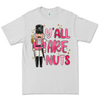 Dove Grey yall are nuts Premium Tee - MaliasSmallBusiness