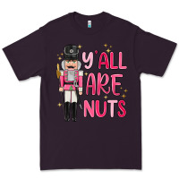 Plum yall are nuts Premium Tee - MaliasSmallBusiness