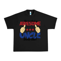 Black Awesome uncle Urban Heavy Tee - Bettercallsaul