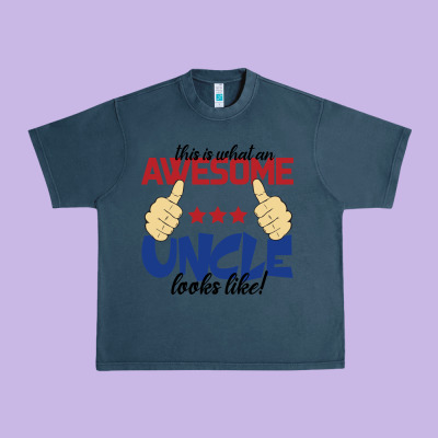 Awesome Uncle Urban Heavy Tee Designed By Bettercallsaul