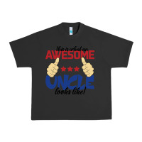 Pigment Black Awesome uncle Urban Heavy Tee - Bettercallsaul