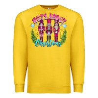 Lemon Nuts About Christmas Premium Sweatshirt - CowhideDigitalArt