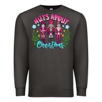 Smoke Nuts About Christmas Premium Sweatshirt - CowhideDigitalArt