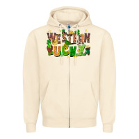 Sandshell Western Lucky Zipper Hoodie - FaDigitalArtStudio