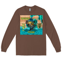 Chestnut wıshın i was fıshın Long Sleeve Tee - TumblerDesignByShophia