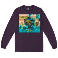 Plum wıshın i was fıshın Long Sleeve Tee - TumblerDesignByShophia