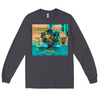 Smoke wıshın i was fıshın Long Sleeve Tee - TumblerDesignByShophia