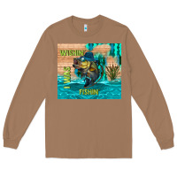 Toasted Coconut wıshın i was fıshın Long Sleeve Tee - TumblerDesignByShophia