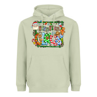 Matcha grangaran claus Heavyweight Hoodie - CowhideDigitalArt