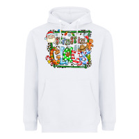 White grangaran claus Heavyweight Hoodie - CowhideDigitalArt