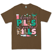 Cacao slingin' pills to pay the bills Premium Tee - MaliasSmallBusiness