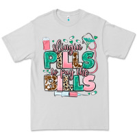 Dove Grey slingin' pills to pay the bills Premium Tee - MaliasSmallBusiness