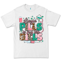 White slingin' pills to pay the bills Premium Tee - MaliasSmallBusiness