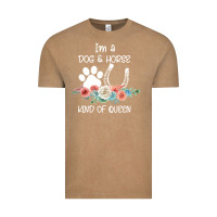 Vintage Coffee Im A Dog And Horse Kind Of Queen Vintage Tee - Bettercallsaul
