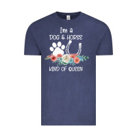Vintage Denim Im A Dog And Horse Kind Of Queen Vintage Tee - Bettercallsaul