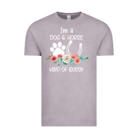 Vintage Zinc Im A Dog And Horse Kind Of Queen Vintage Tee - Bettercallsaul