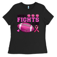 Black nobody fights alone Ladies Tee - RanaPortraitStore