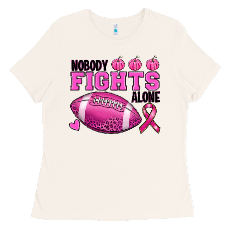 Nobody Fights Alone Ladies Tee by RanaPortraitStore | Teevron