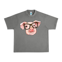 Tornado pig with glasses Urban Heavy Tee - RanaPortraitStore