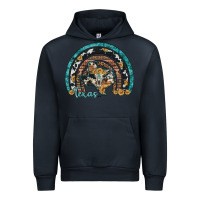 Navy texas map sunflower leopard cowhide aztec turquoise gemstone rainbow Urban Hoodie - Artiststas