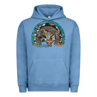 Texas Map Sunflower Leopard Cowhide Aztec Turquoise Gemstone Rainbow Urban Hoodie | Teevron